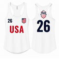 USA Next Level Women's Racerback Tank