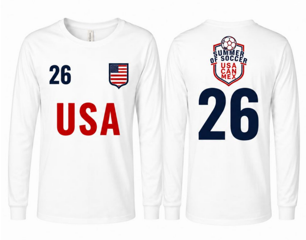 USA Bella + Canvas Unisex Jersey Long Sleeve