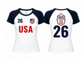 USA Bella + Canvas Women's Baby Tee