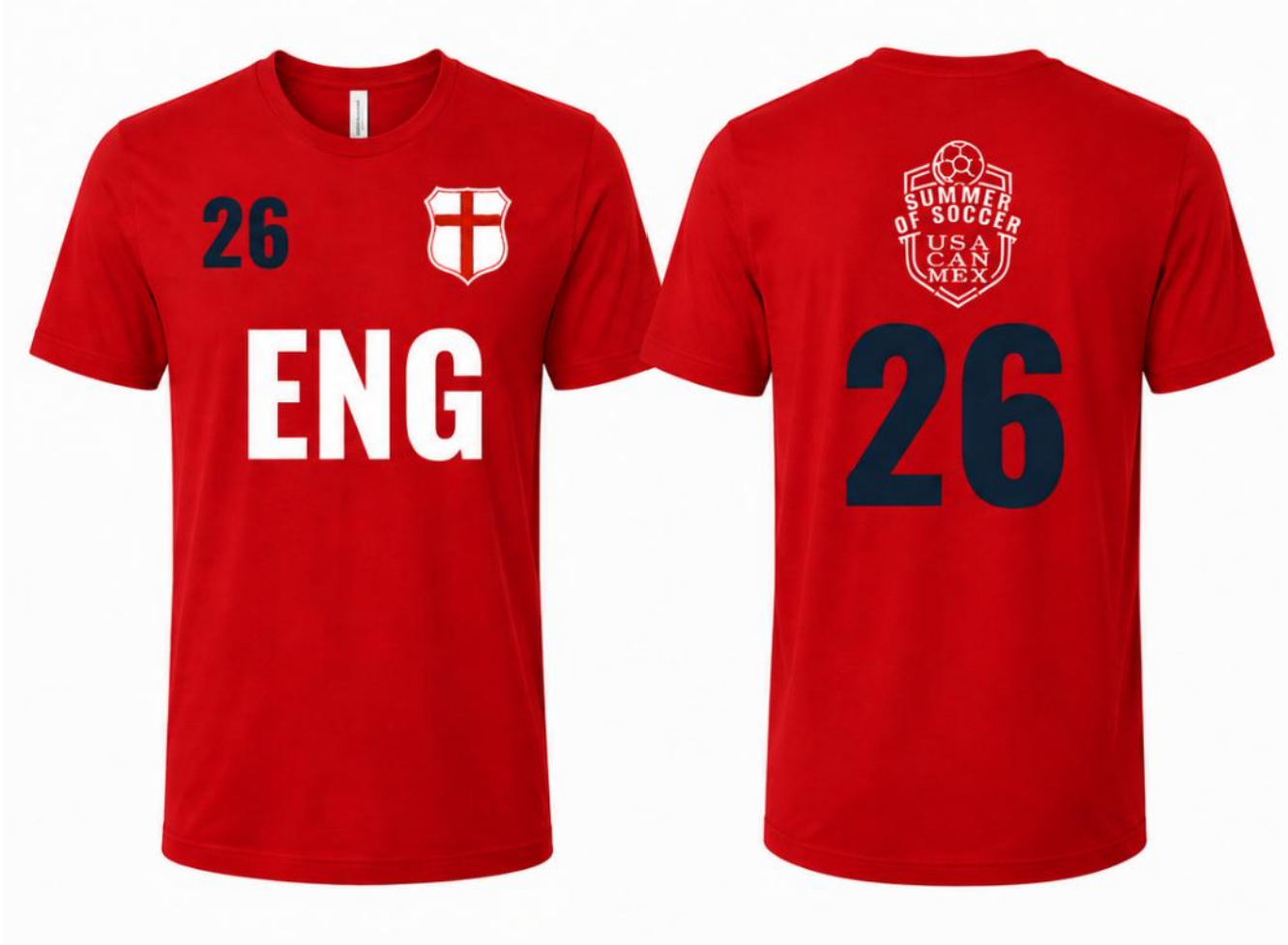 ENG Bella + Canvas Unisex Jersey Tee
