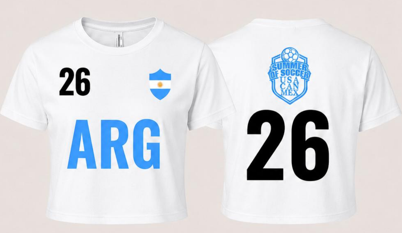 ARG Next Level Women's Crop Tee