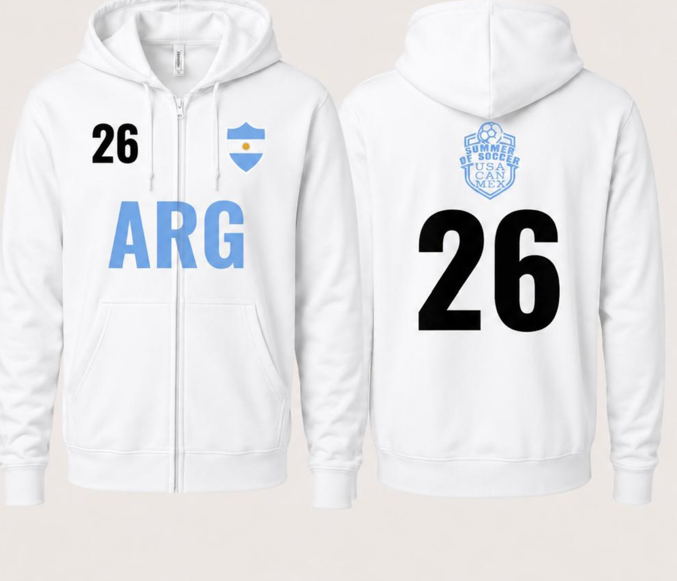 ARG Bella + Canvas Full Zip Hoodie