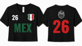 MEX Next Level Women's Jersey Crop Tee