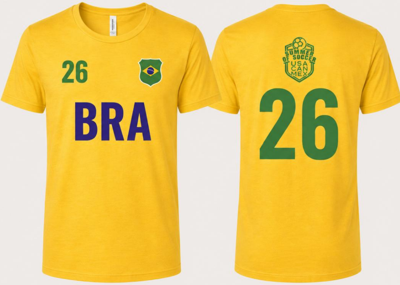 BRA Bella + Canvas Unisex Jersey Tee