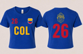 COL Next Level Women's Crop Tee