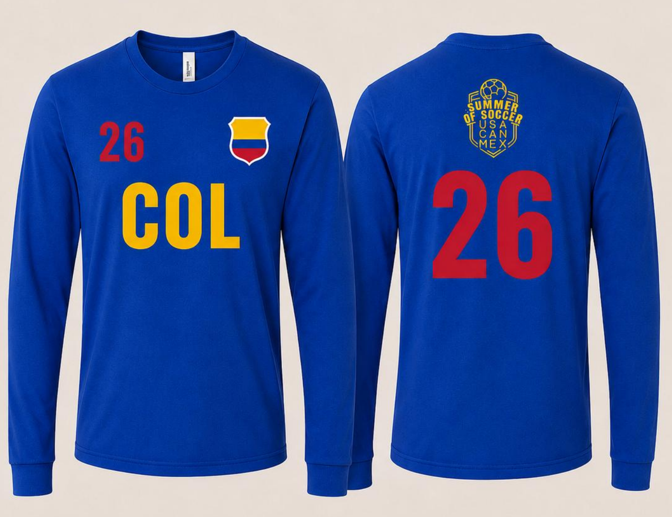 COL Bella + Canvas Unisex Jersey Long Sleeve