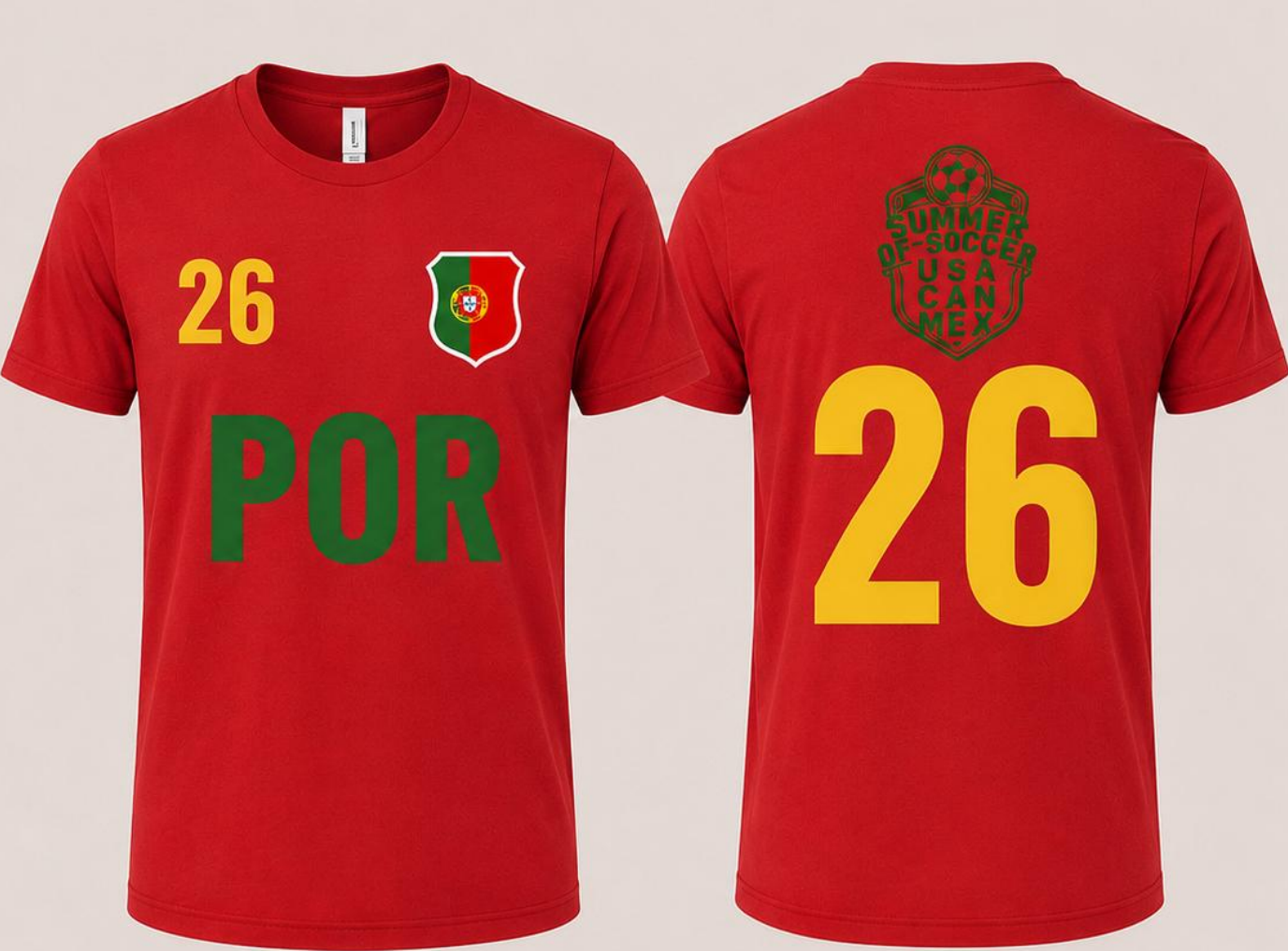 POR Bella + Canvas Unisex Jersey Tee