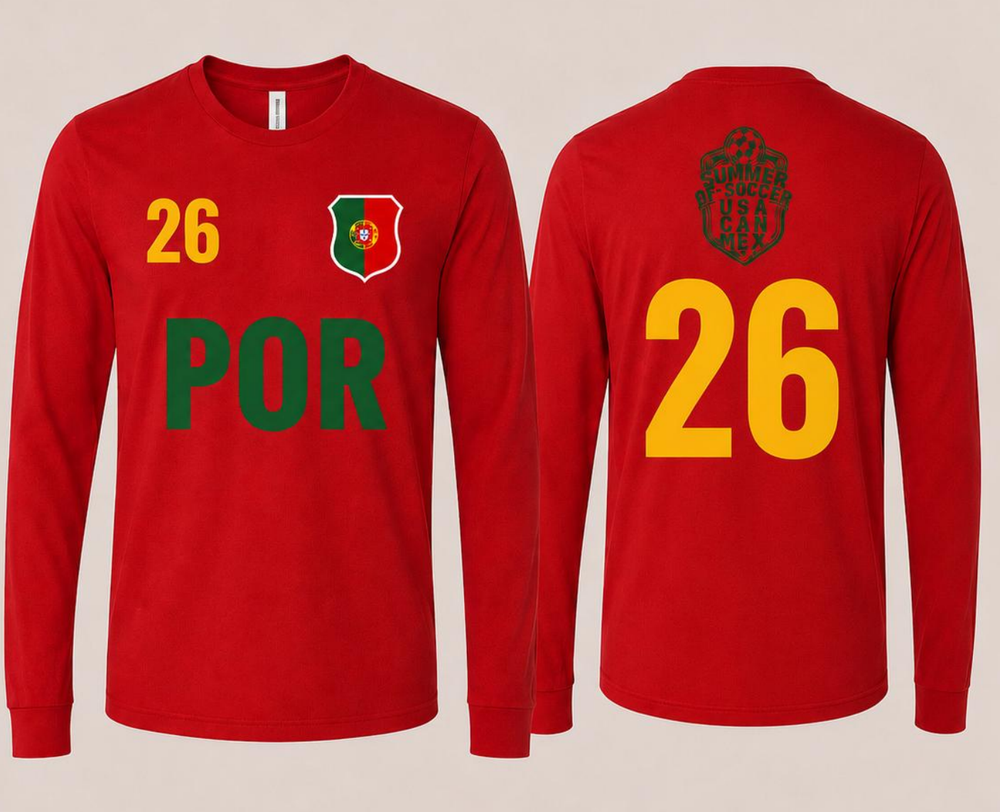 POR Bella + Canvas Unisex Long Sleeve