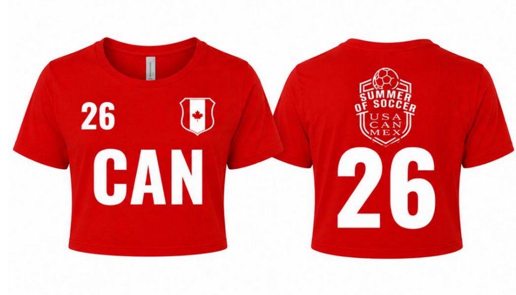 CAN Next Level Women's Crop Tee