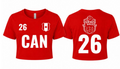 CAN Next Level Women's Crop Tee