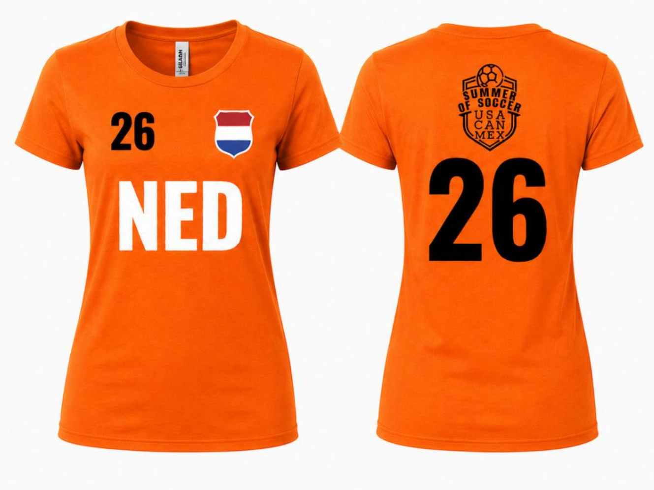 NED Gildan's Women's T-Shirt