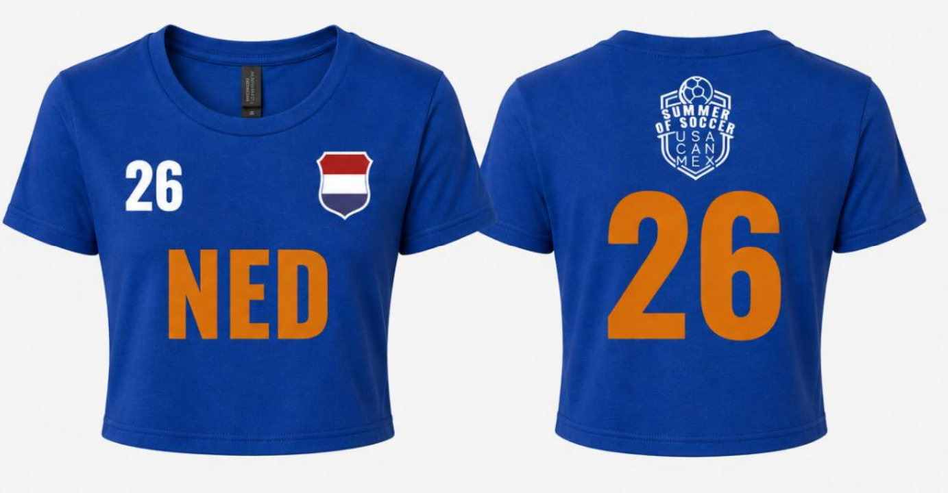 NED Next Level Women's Crop Tee