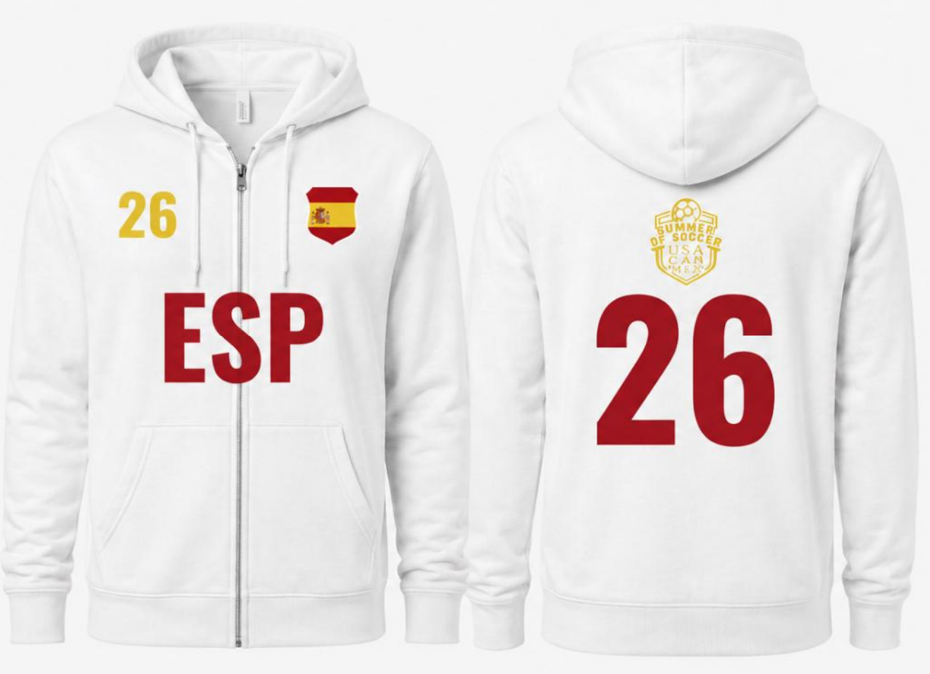 ESP Bella + Canvas Unisex Full Zip Hoodie