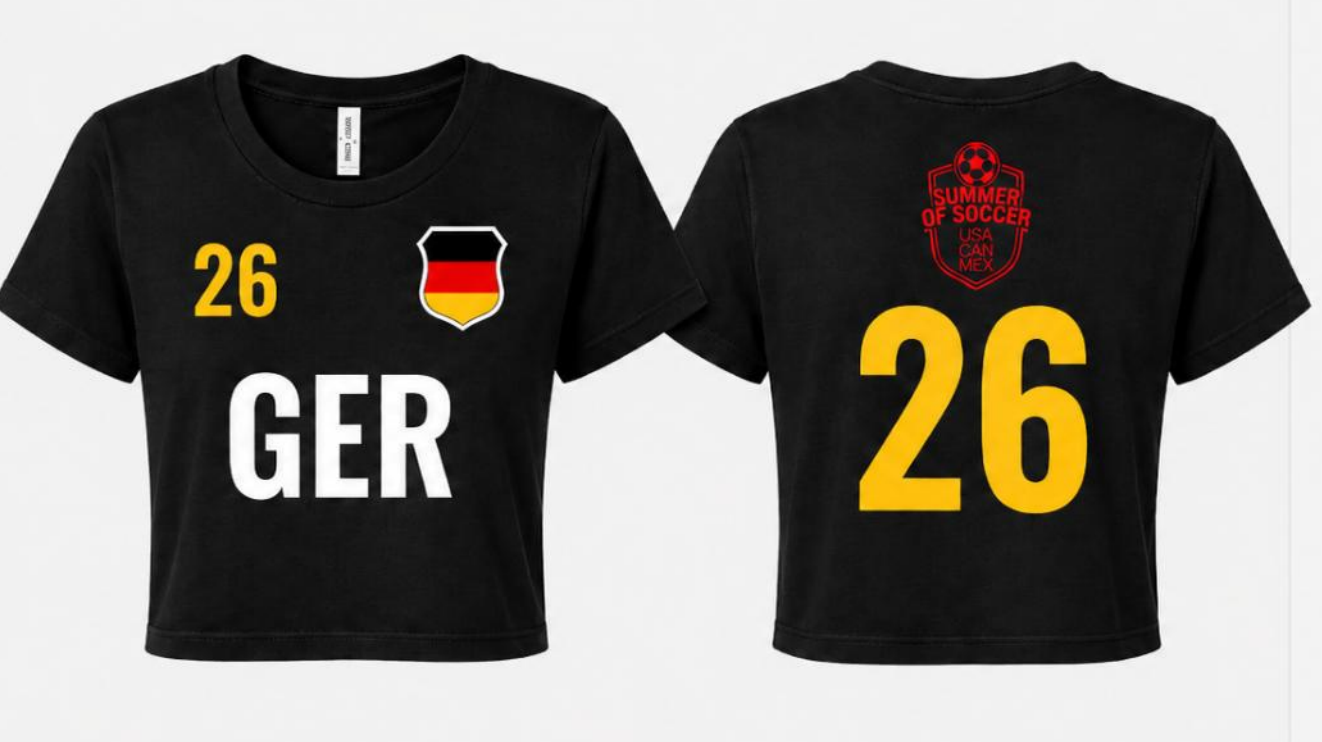 GER Next Level Women's Crop Top