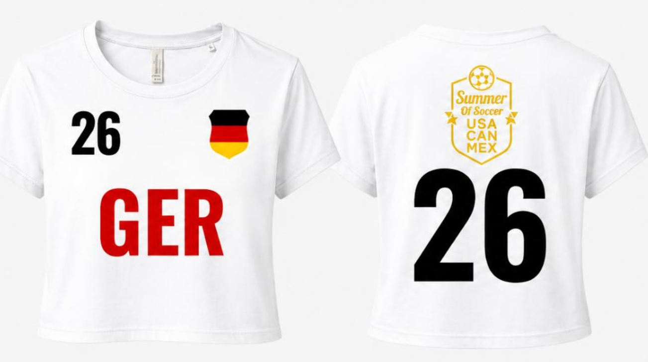 GER Next Level Women's Crop Top