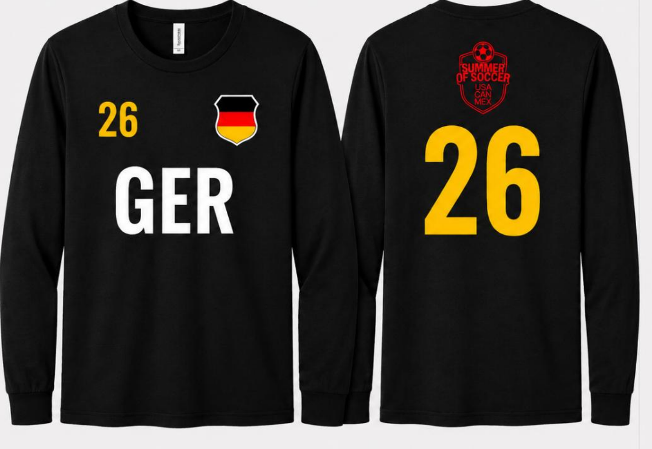 GER Bella + Canvas Unisex Jersey Long Sleeve