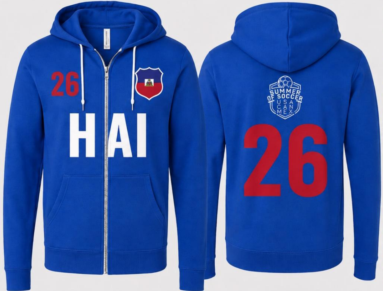 HAI Bella + Canvas Unisex Full Zip Up