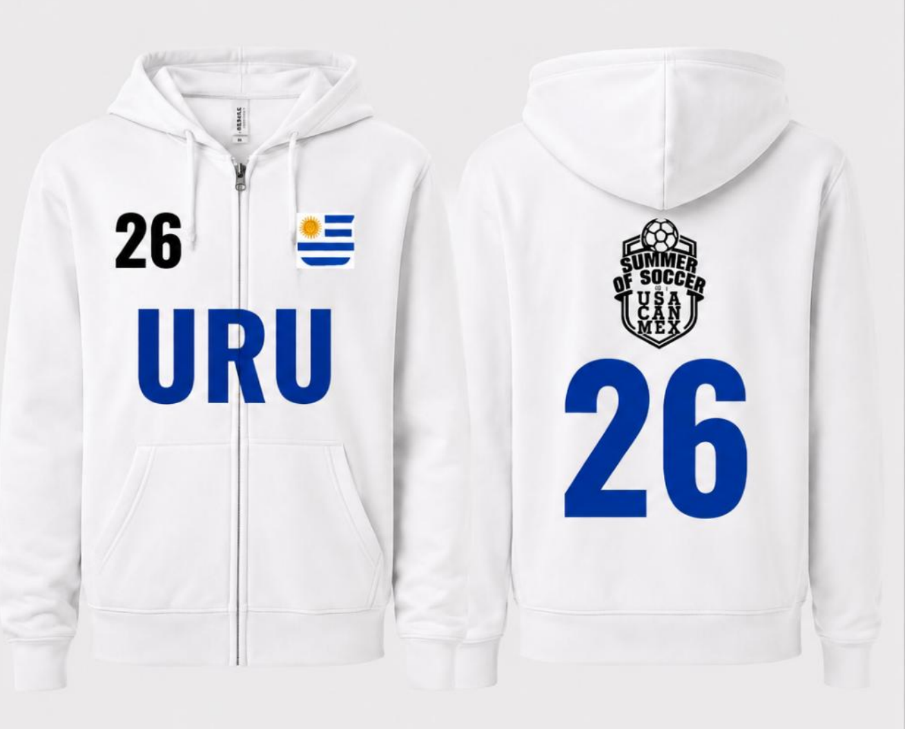 URG Bella + Canvas Unisex Full Zip Up