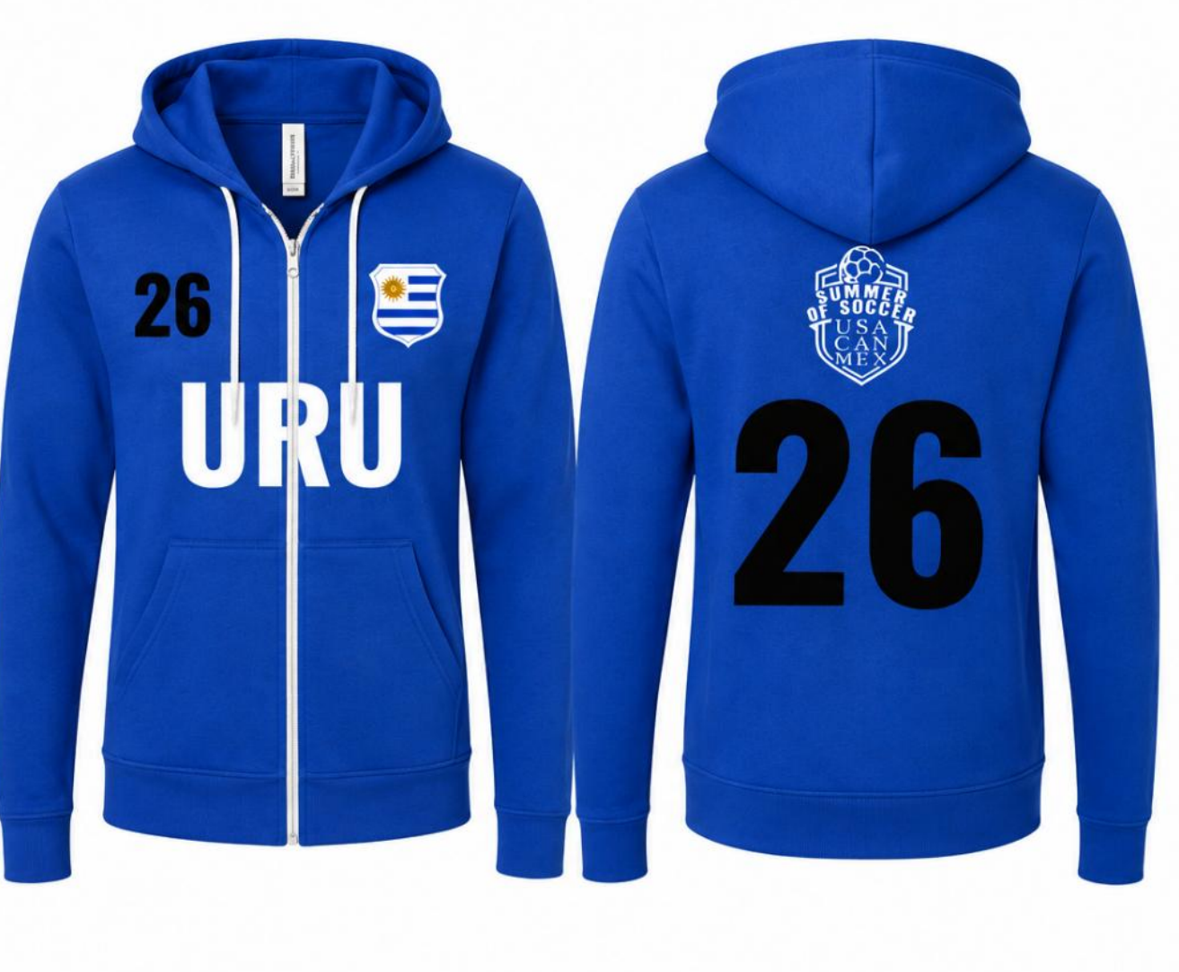 URG Bella + Canvas Unisex Full Zip Up