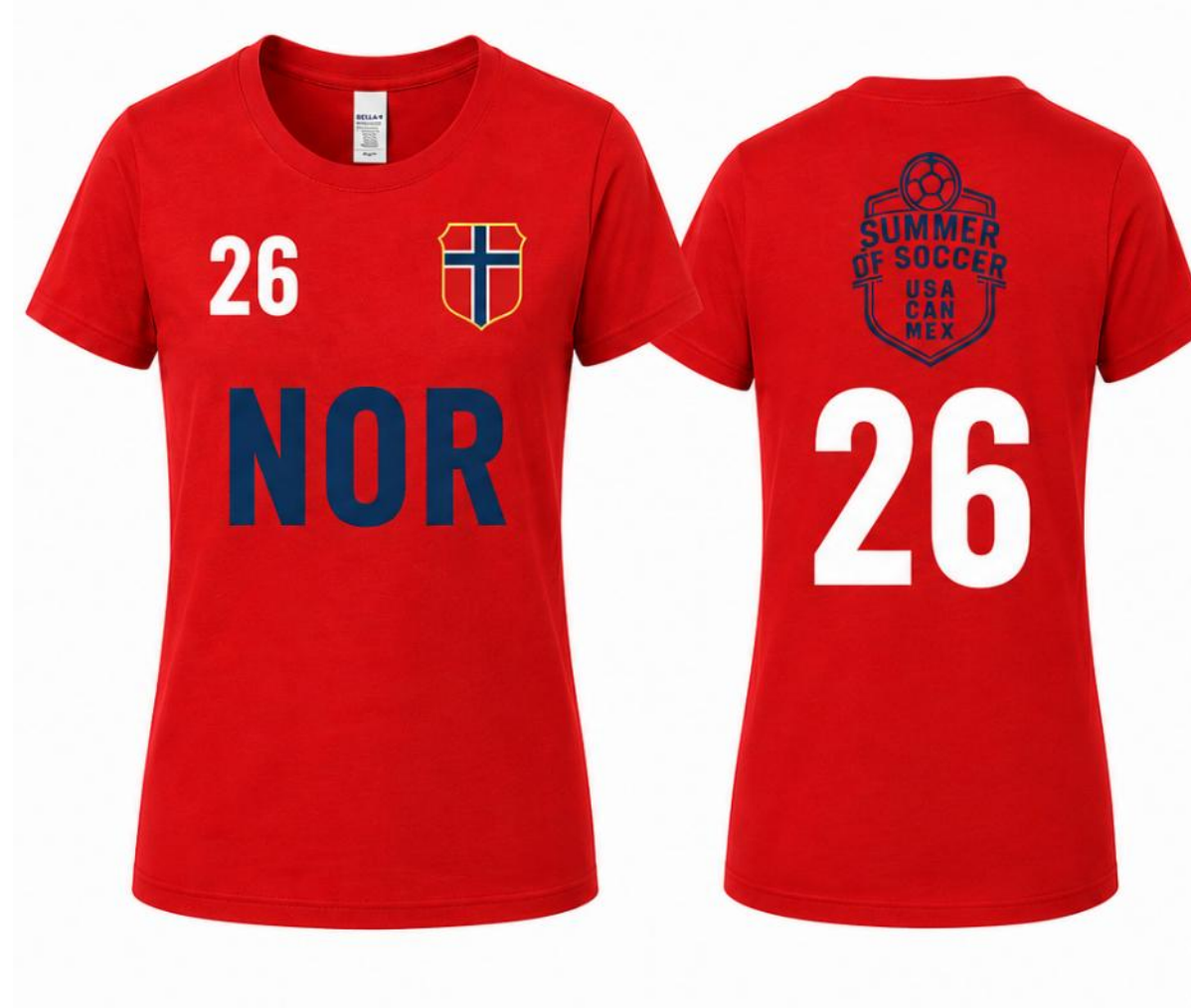 NOR Bella + Canvas Unisex Jersey Tee