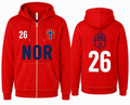 NOR Bella + Canvas Unisex Jersey Full Zip Up
