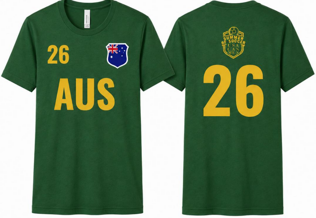 AUS Bella + Canvas Unisex Jersey Tee