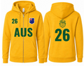 AUS Bella + Canvas Unisex Full Zip Up