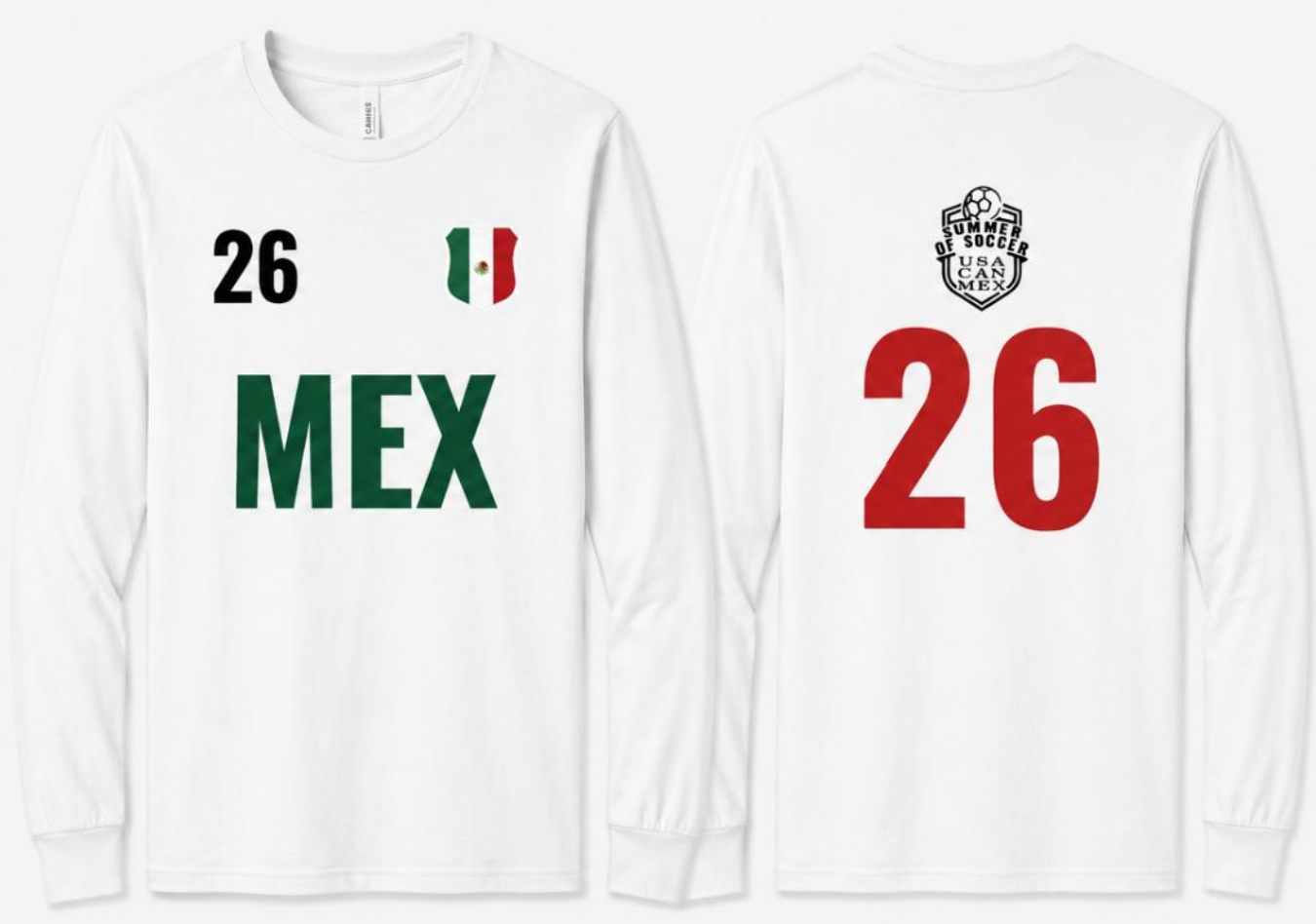 MEX Bella + Canvas Unisex Jersey Long Sleeve