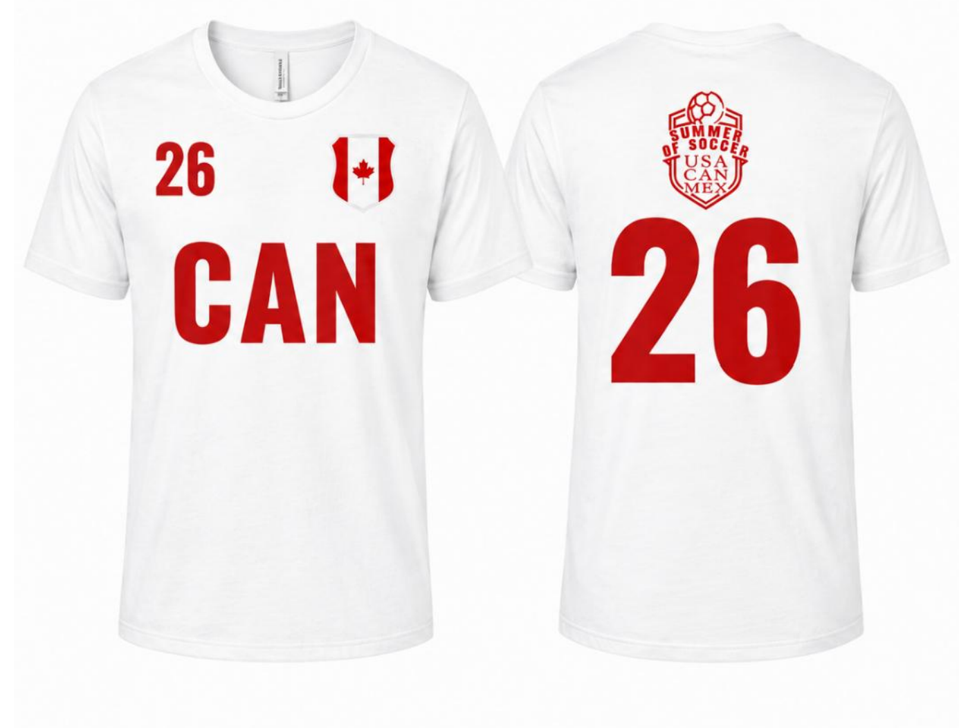 CAN Bella + Canvas Unisex Jersey T-Shirt