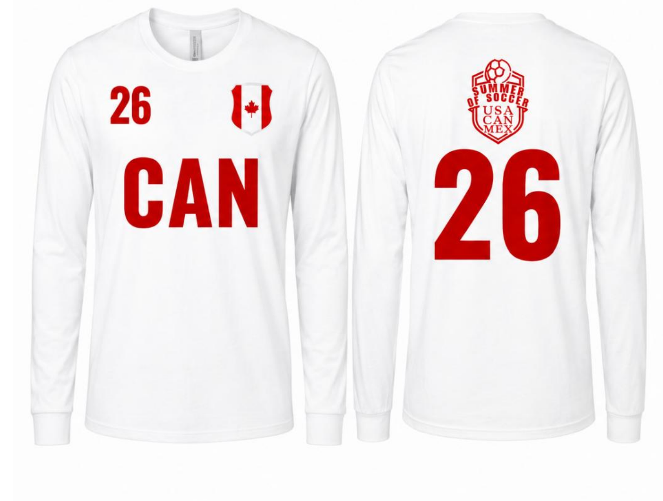 CAN Bella + Canvas Unisex Jersey Long Sleeve