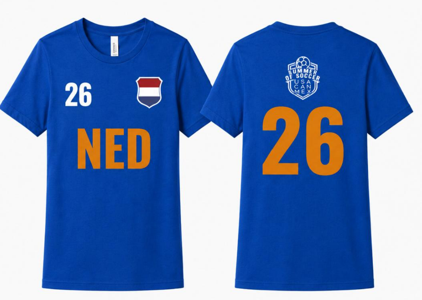 NED Bella + Canvas Unisex Jersey T-Shirt