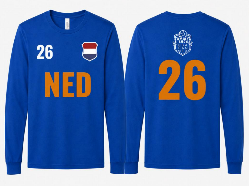 NED Bella + Canvas Unisex Jersey Long Sleeve
