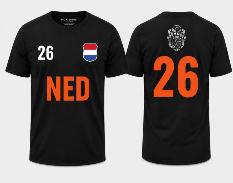 NED Bella + Canvas Unisex Jersey T-Shirt