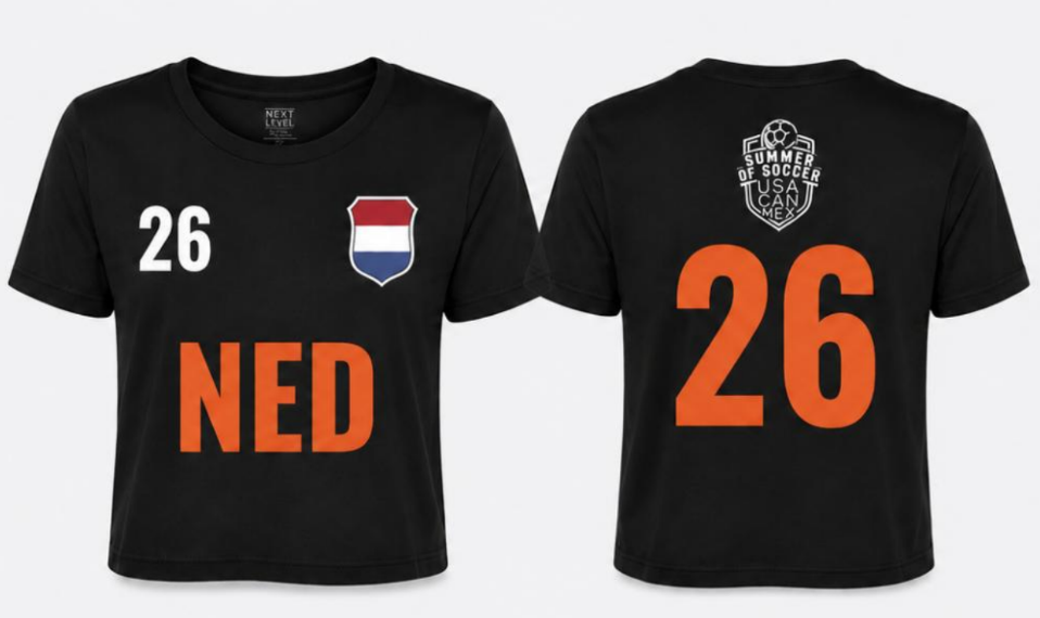 NED Next Level Women's Crop Tee