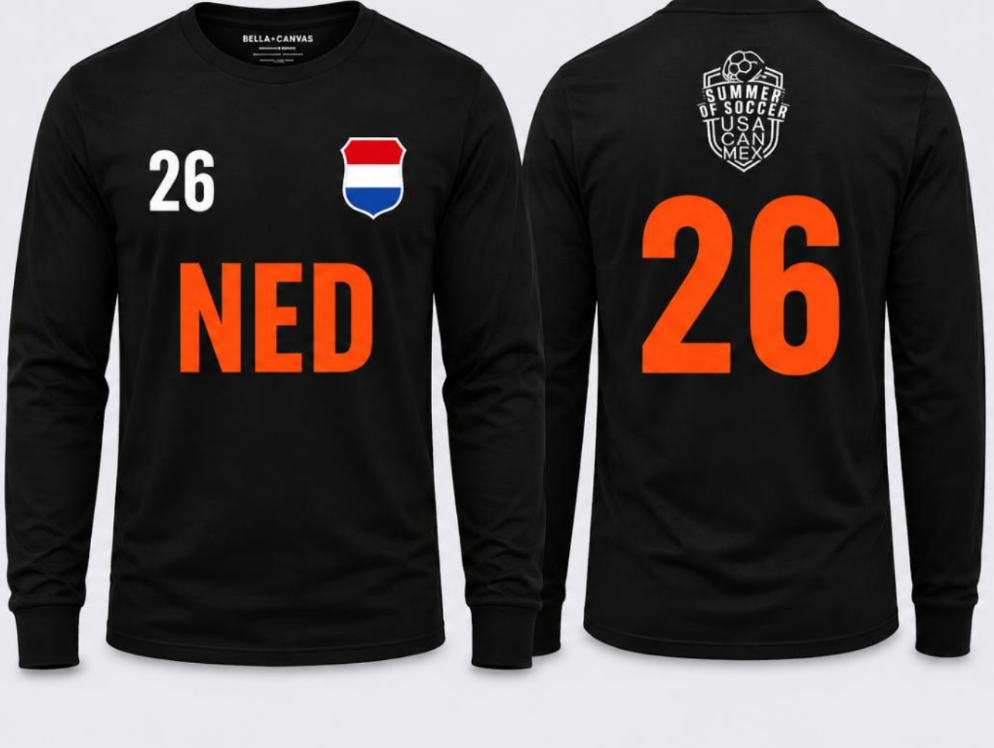 NED Bella + Canvas Unisex Jersey Long Sleeve