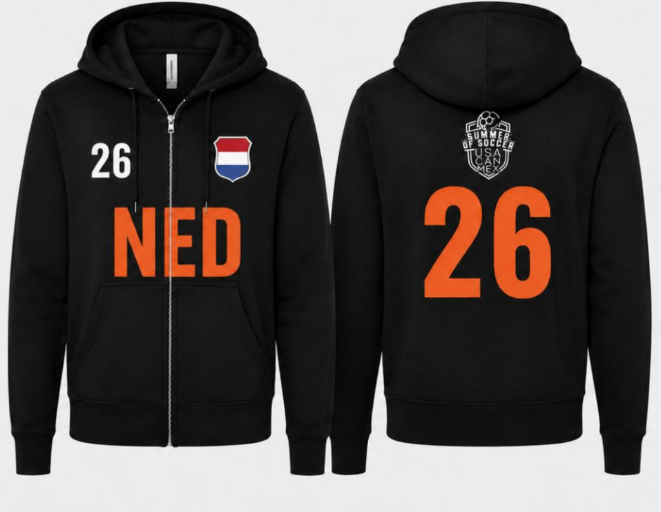 NED Bella + Canvas Full Zip Hoodie